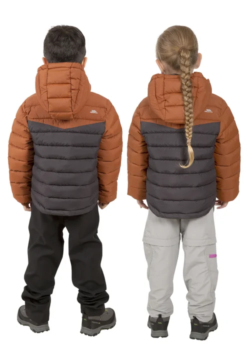 Trespass Kids Grey Padded Jacket (2-12yrs) - Age 2-3 Image 2