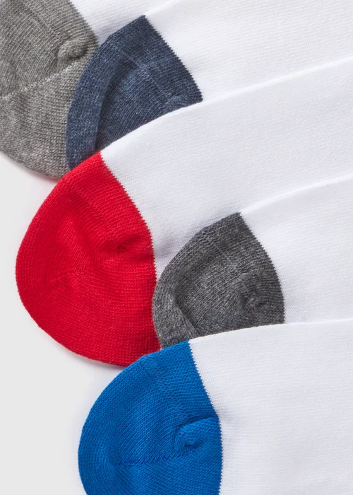 5 Pack Flexi Top White Trainer Socks - 6-11 Image 2