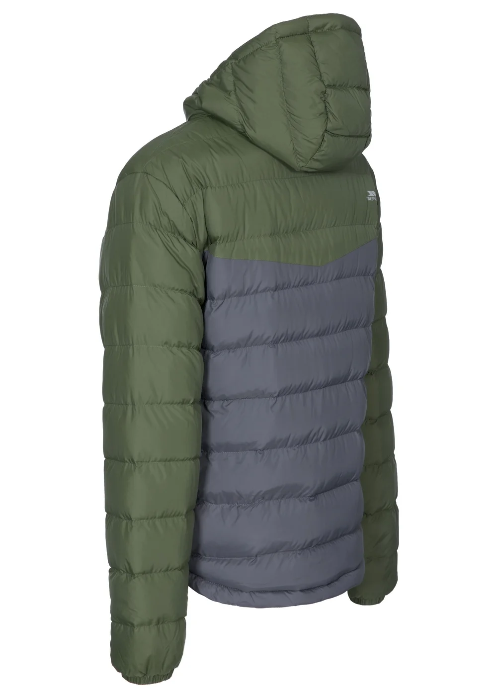 Trespass Khaki Padded Oskar Jacket - S Image 2
