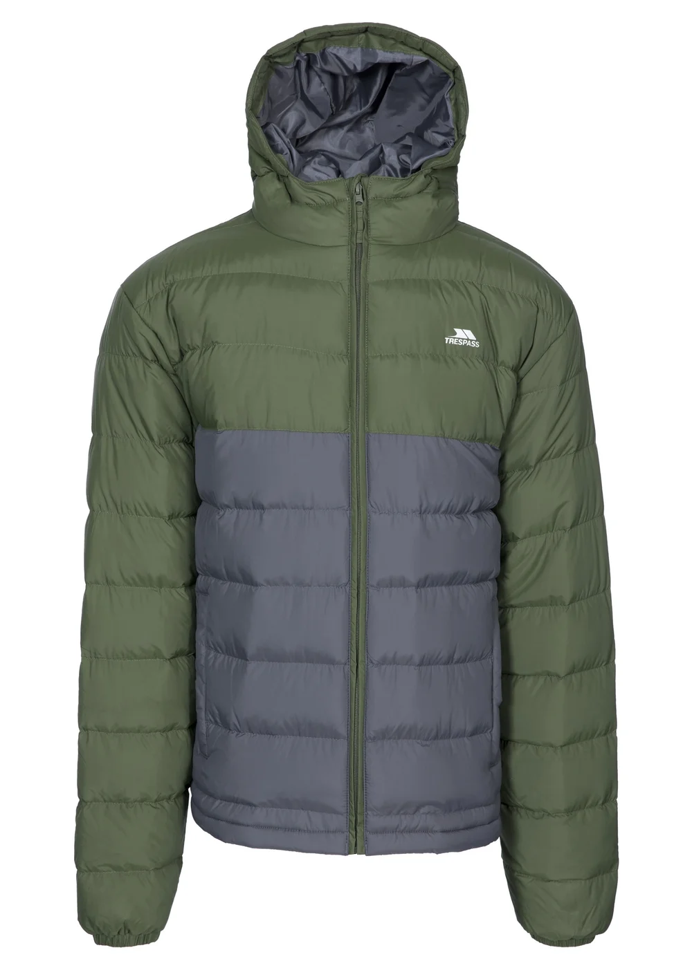 Trespass Khaki Padded Oskar Jacket - S Image 1