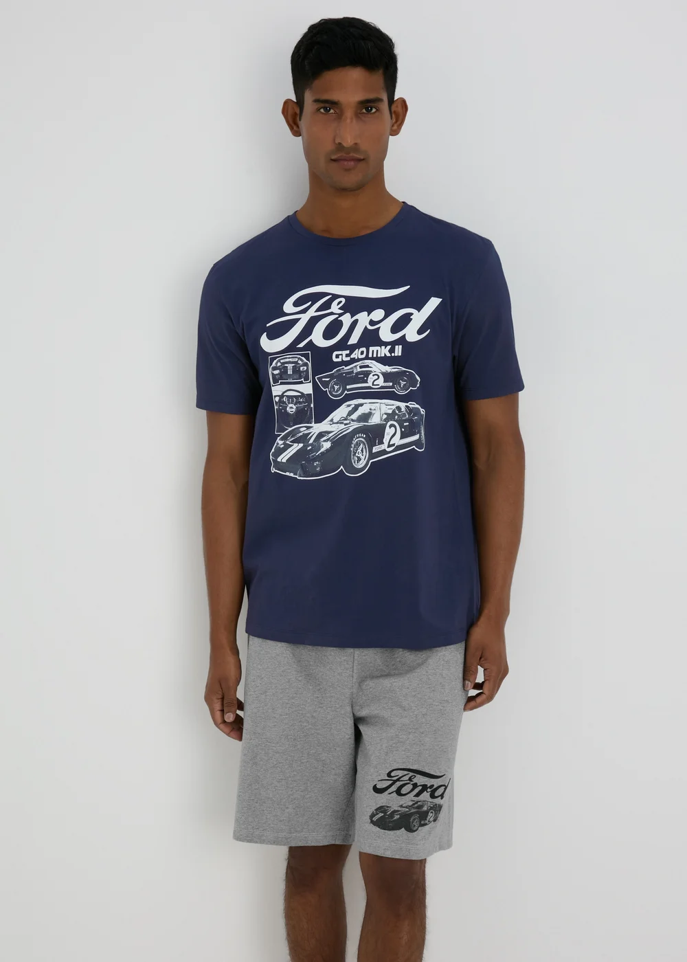Navy Ford Pyjama Set - Extra small Image 1