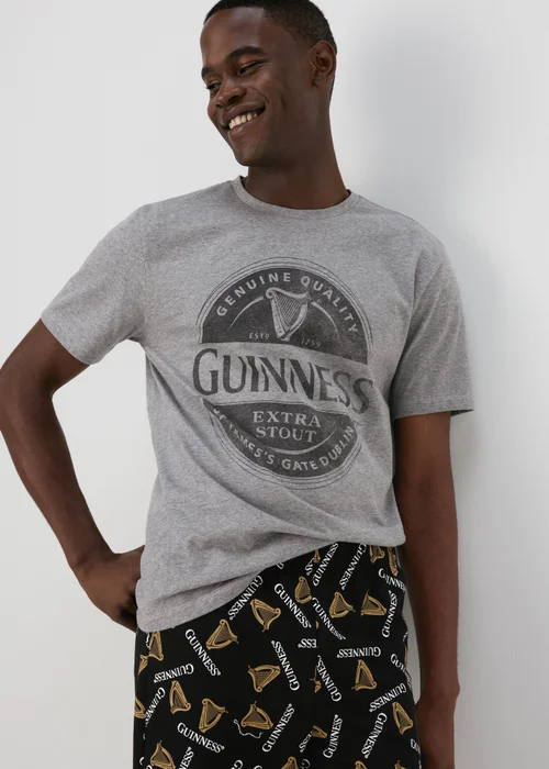 Grey Guinness Pyjama Set - Extra small Image 3