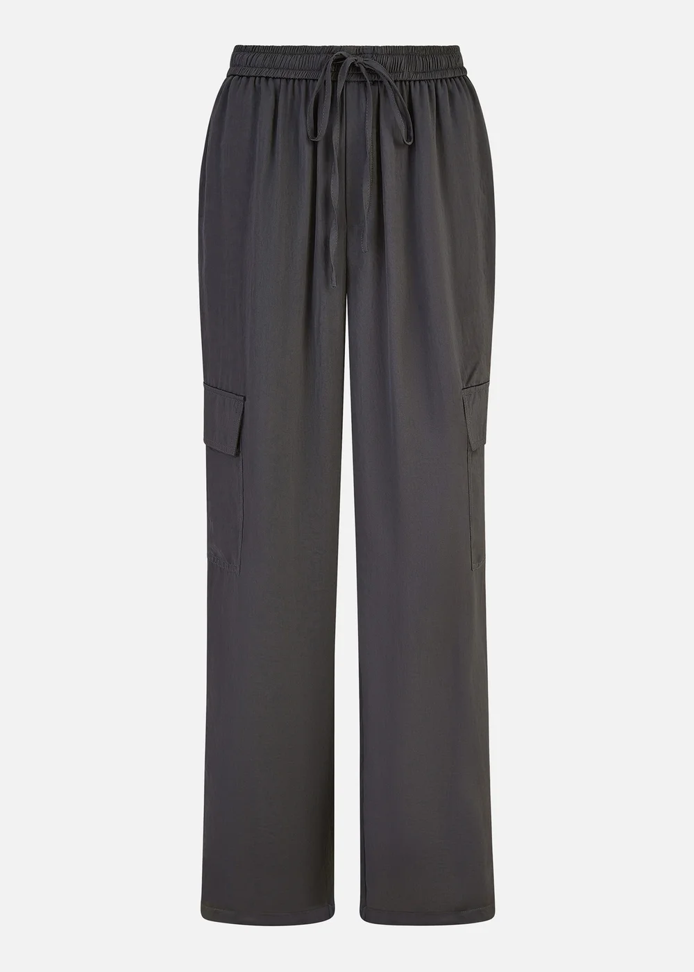 Yumi Grey Cargo Trousers - 8 Image 3