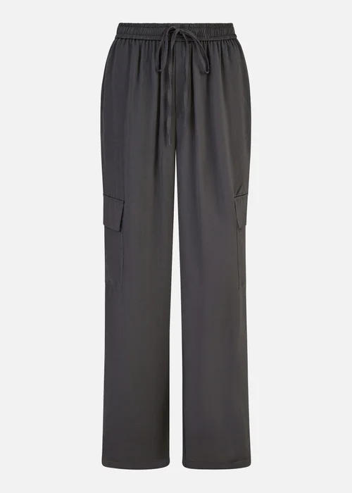 Yumi Grey Cargo Trousers - 8 Image 3