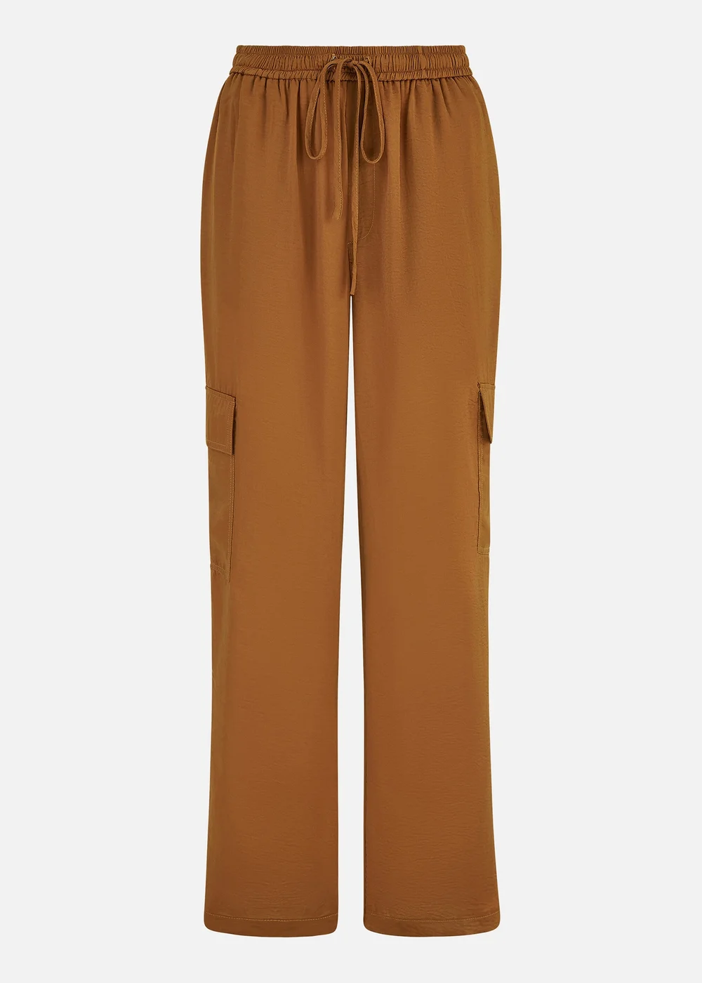 Yumi Orange Cargo Trousers - 8 Image 3