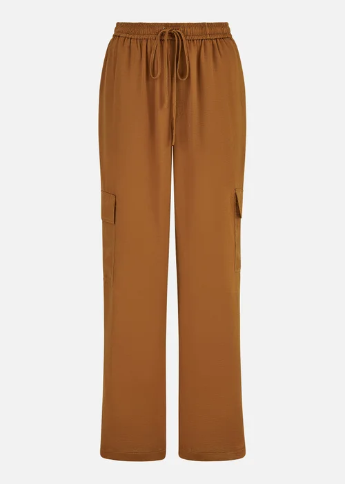 Yumi Orange Cargo Trousers - 8 Image 3