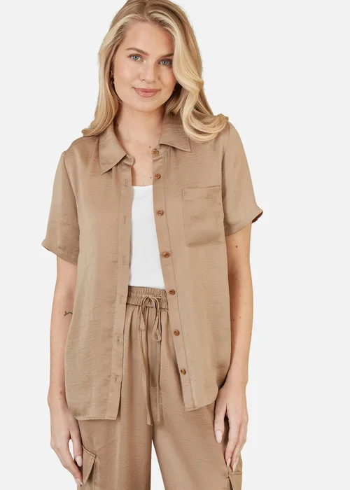 Yumi Stone Short Sleeve Relax Fit Shirt - 8 Image 1