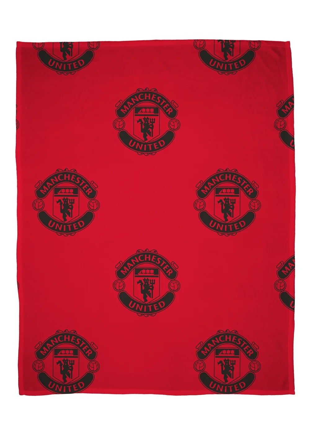 Manchester United FC Classic Fleece Throw (100 x 150cm) - 100 x 150 Image 4