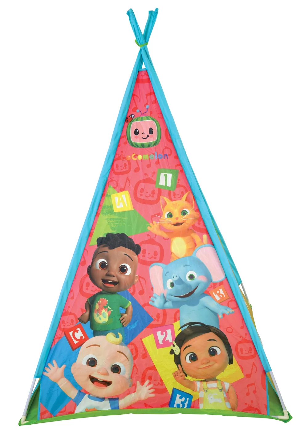 CoComelon Multi Colour Play Tent - One Size Image 3