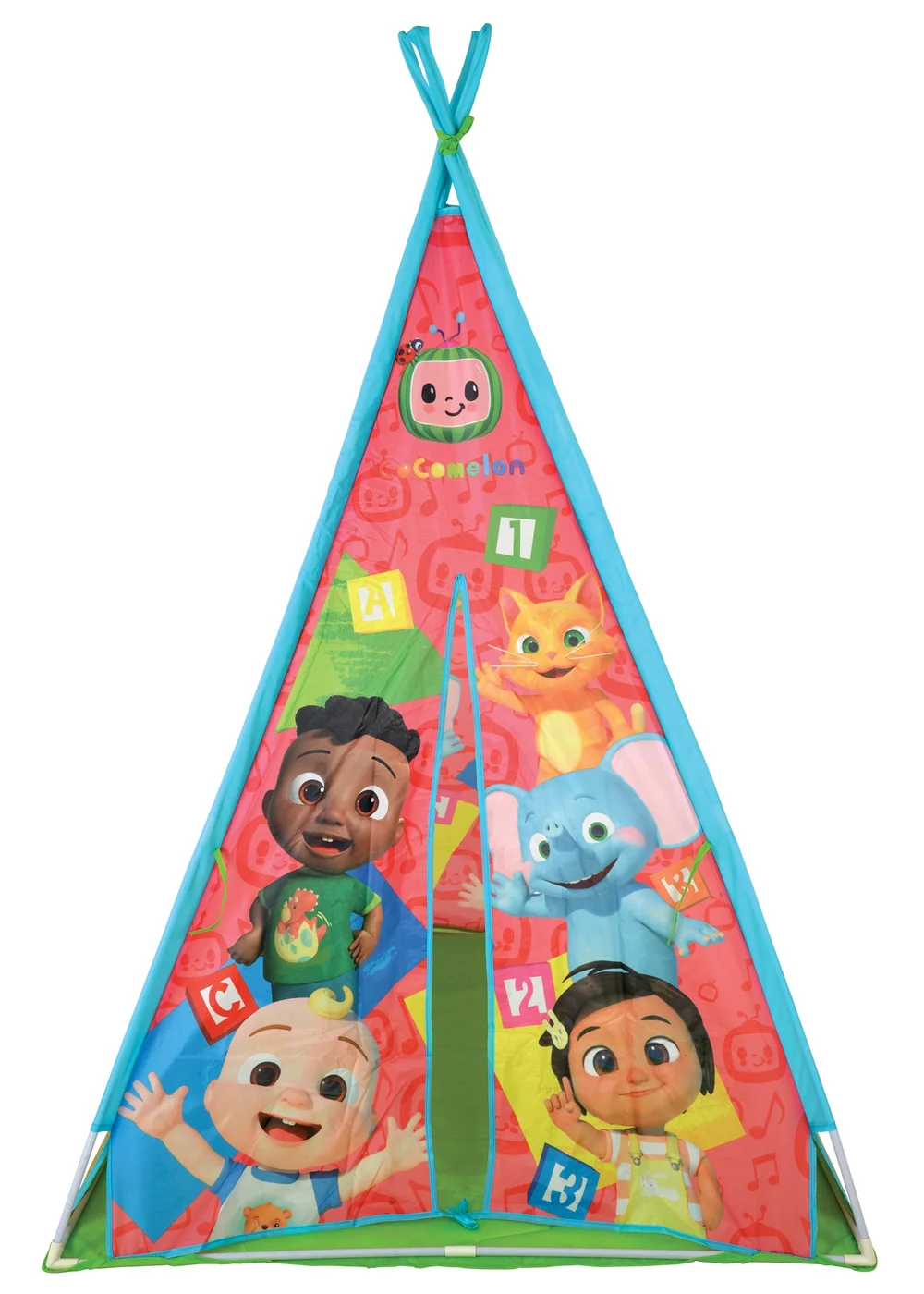 CoComelon Multi Colour Play Tent - One Size Image 1