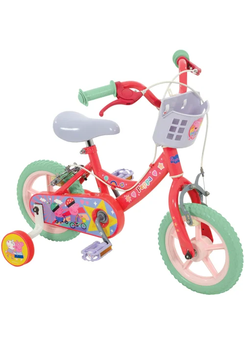 Peppa Pig Multi Colour My First 12" Bike - One Size Image 1