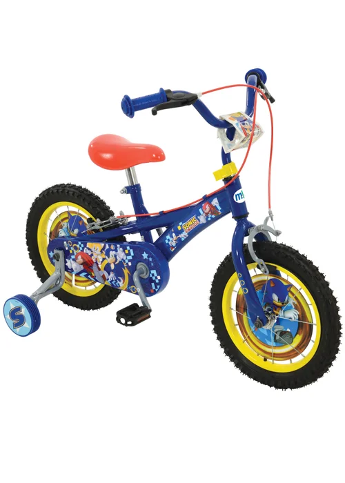 Sonic Multi Colour 14" Bike - One Size Image 1