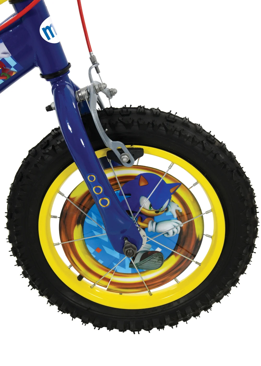 Sonic Multi Colour 14" Bike - One Size Image 3