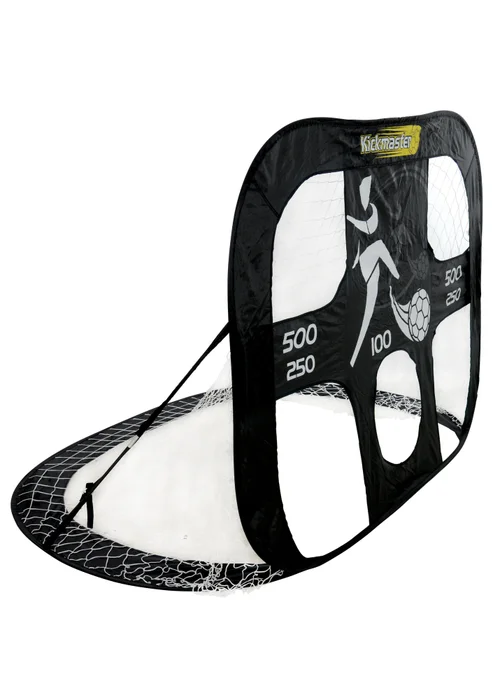 Kickmaster Multi Colour Large Quick Up Goal & Target Shot - One Size Image 5