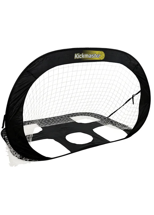 Kickmaster Multi Colour Large Quick Up Goal & Target Shot - One Size Image 2