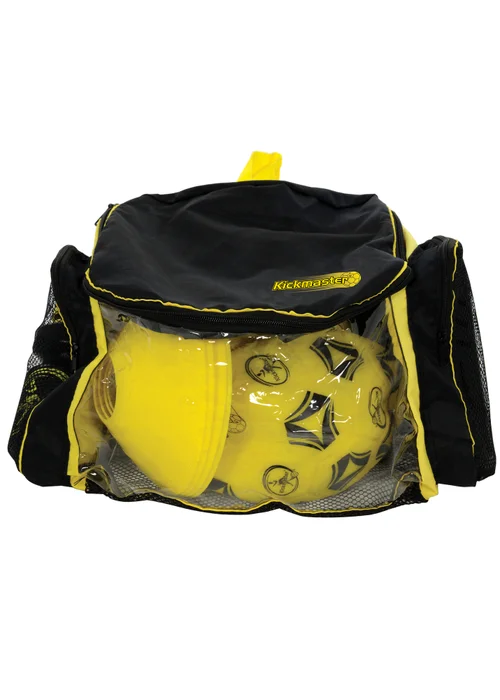 Kickmaster Multi Colour Backpack Training Set - One Size Image 1
