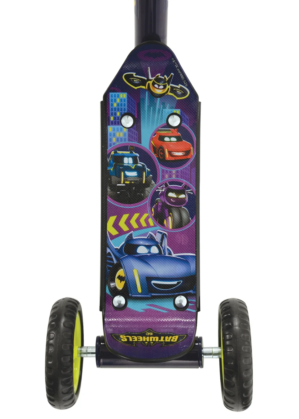 Batman Batwheels Multi Colour Deluxe Tri Scooter - One Size Image 3