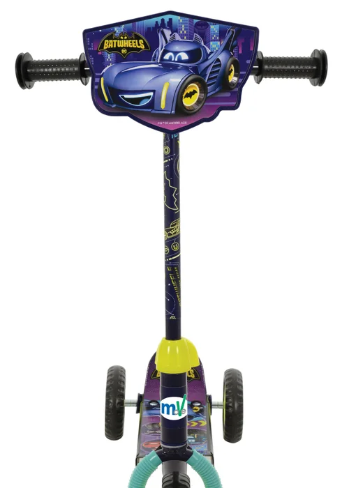 Batman Batwheels Multi Colour Deluxe Tri Scooter - One Size Image 4