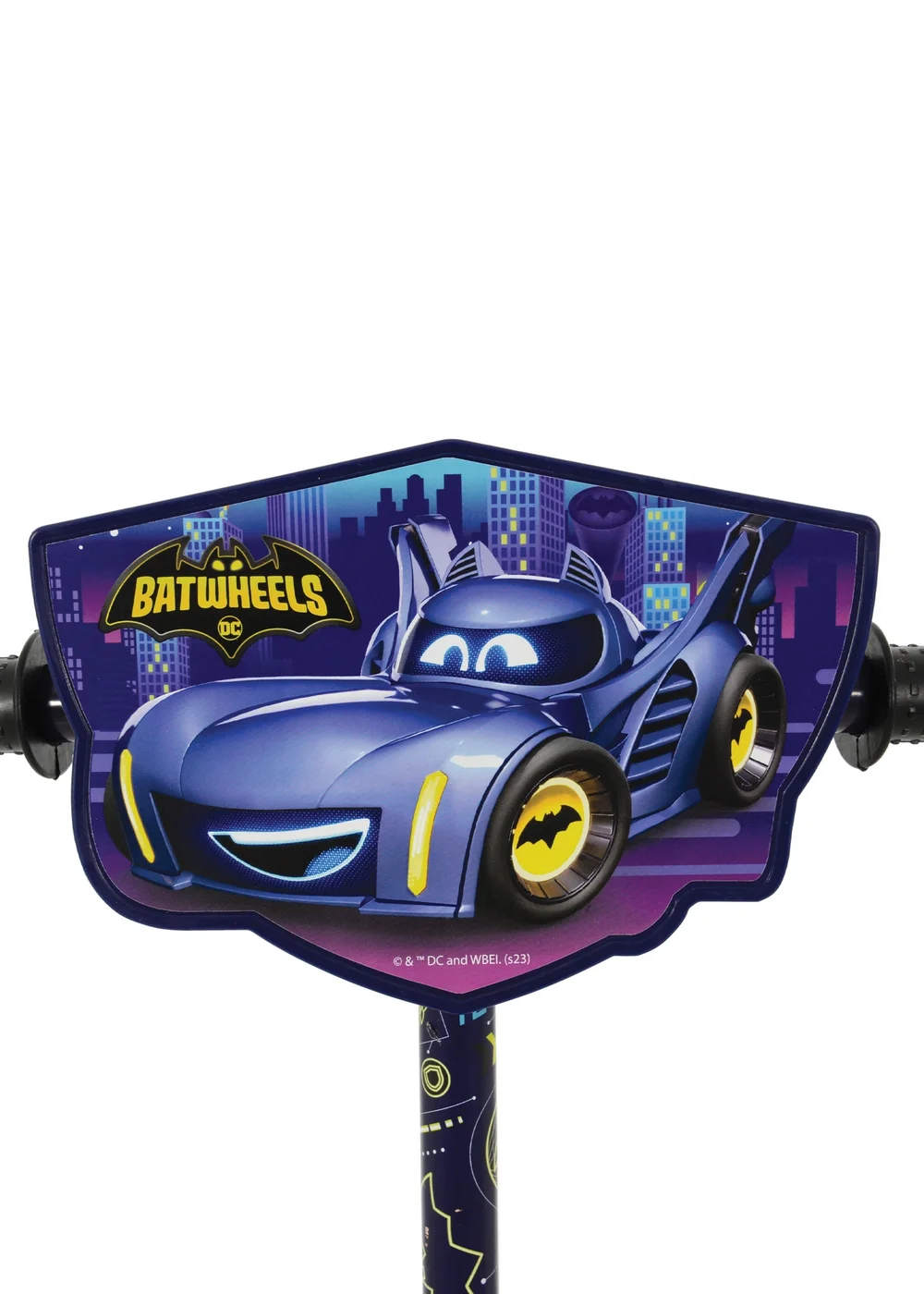Batman Batwheels Multi Colour Deluxe Tri Scooter - One Size Image 2