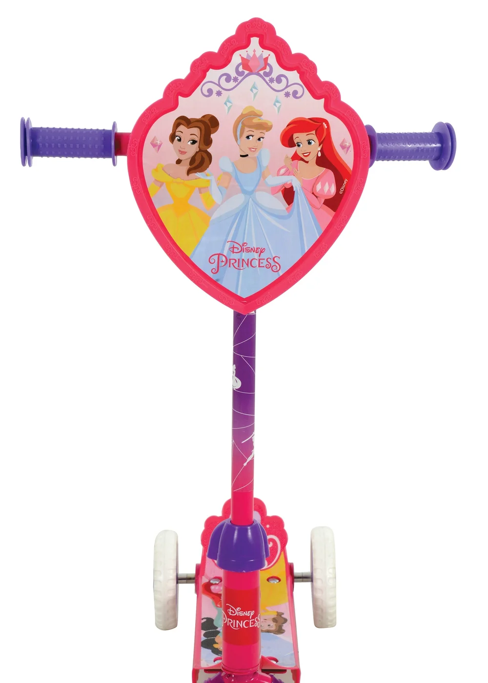 Disney Princess Multi Colour Deluxe Tri Scooter - One Size Image 2
