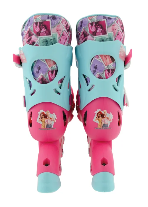Barbie Multi Colour Adjustable In-line Skates - One Size Image 3