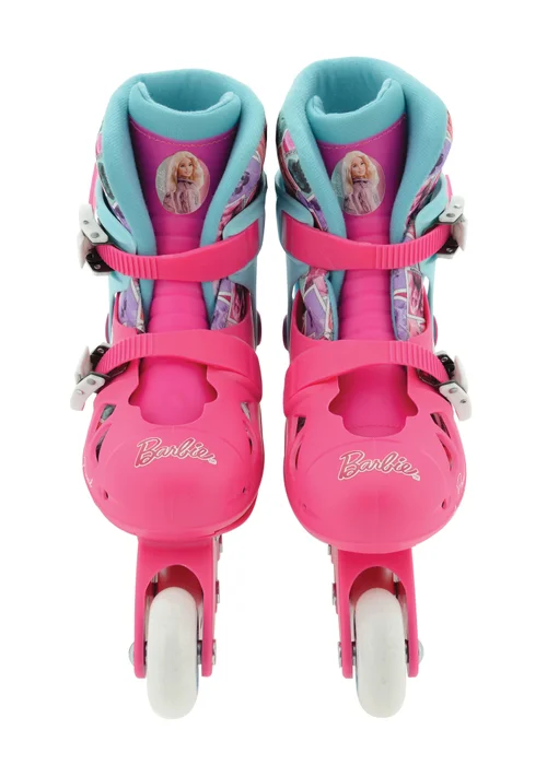 Barbie Multi Colour Adjustable In-line Skates - One Size Image 2