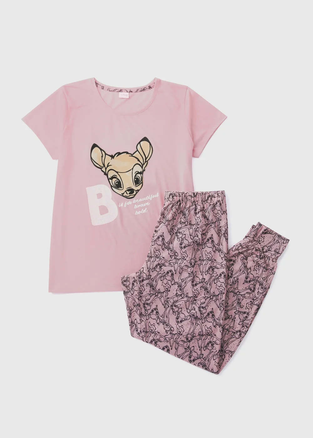 Disney Bambi Pyjama Top & Bottom Set - Extra small Image 4