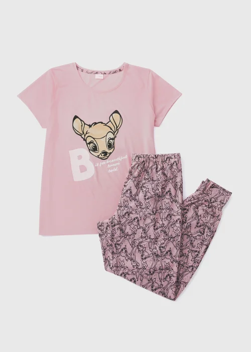 Disney Bambi Pyjama Top & Bottom Set - Extra small Image 4