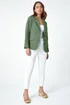 Roman Petite Khaki Premium Stretch Blazer - 16 Image 4