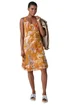 Roman Amber Floral Print Cotton Layered Dress - 12 Image 2