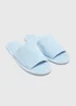 Grey Mule Slippers - Small Image 1