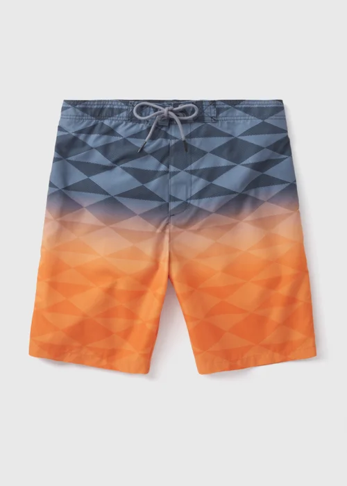 Black and Orange Ombre Swimshorts - S Image 4
