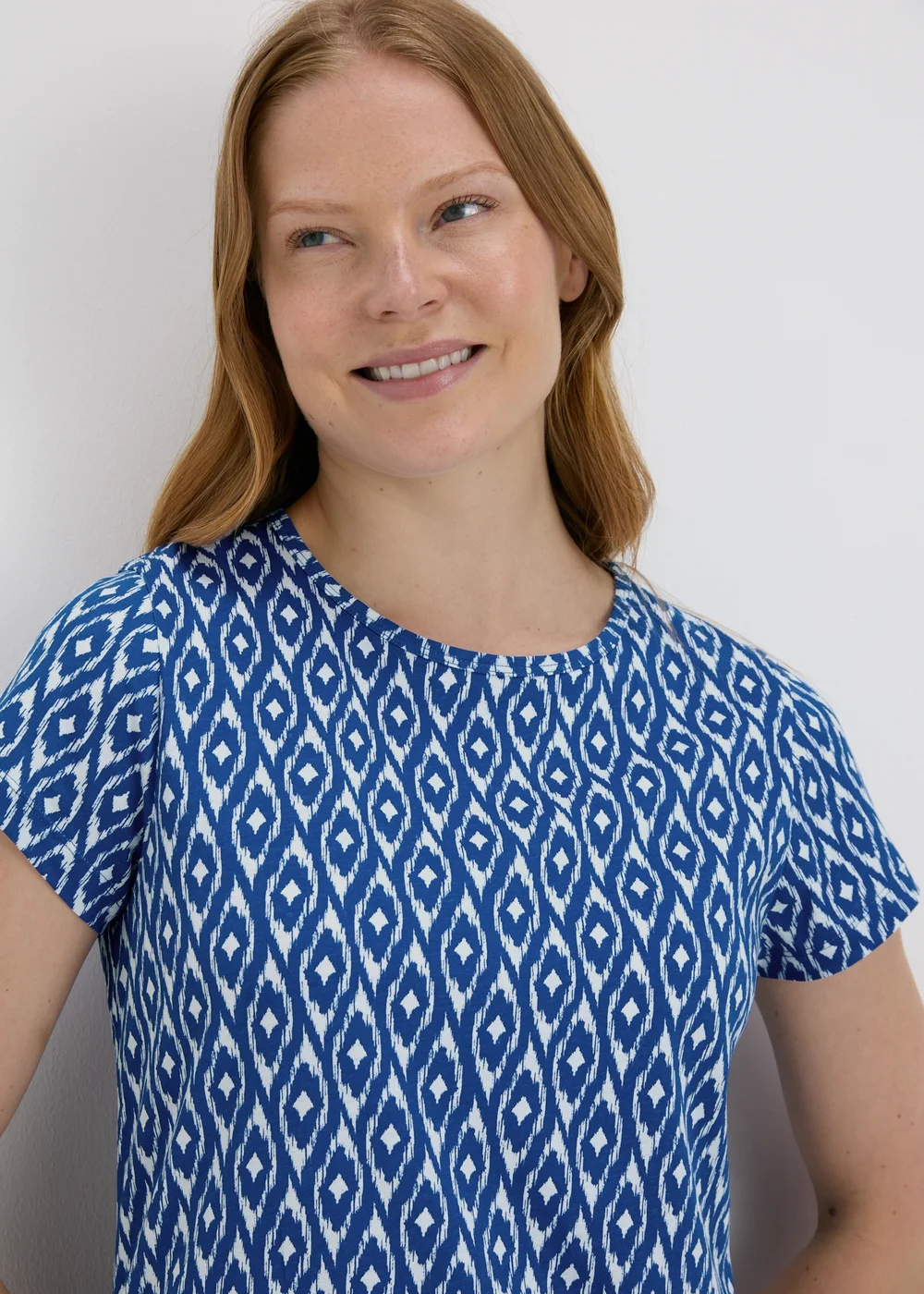 Blue Patterned Nightie - Extra small Image 3