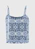 Blue Cami Top - Size 8 Image 5