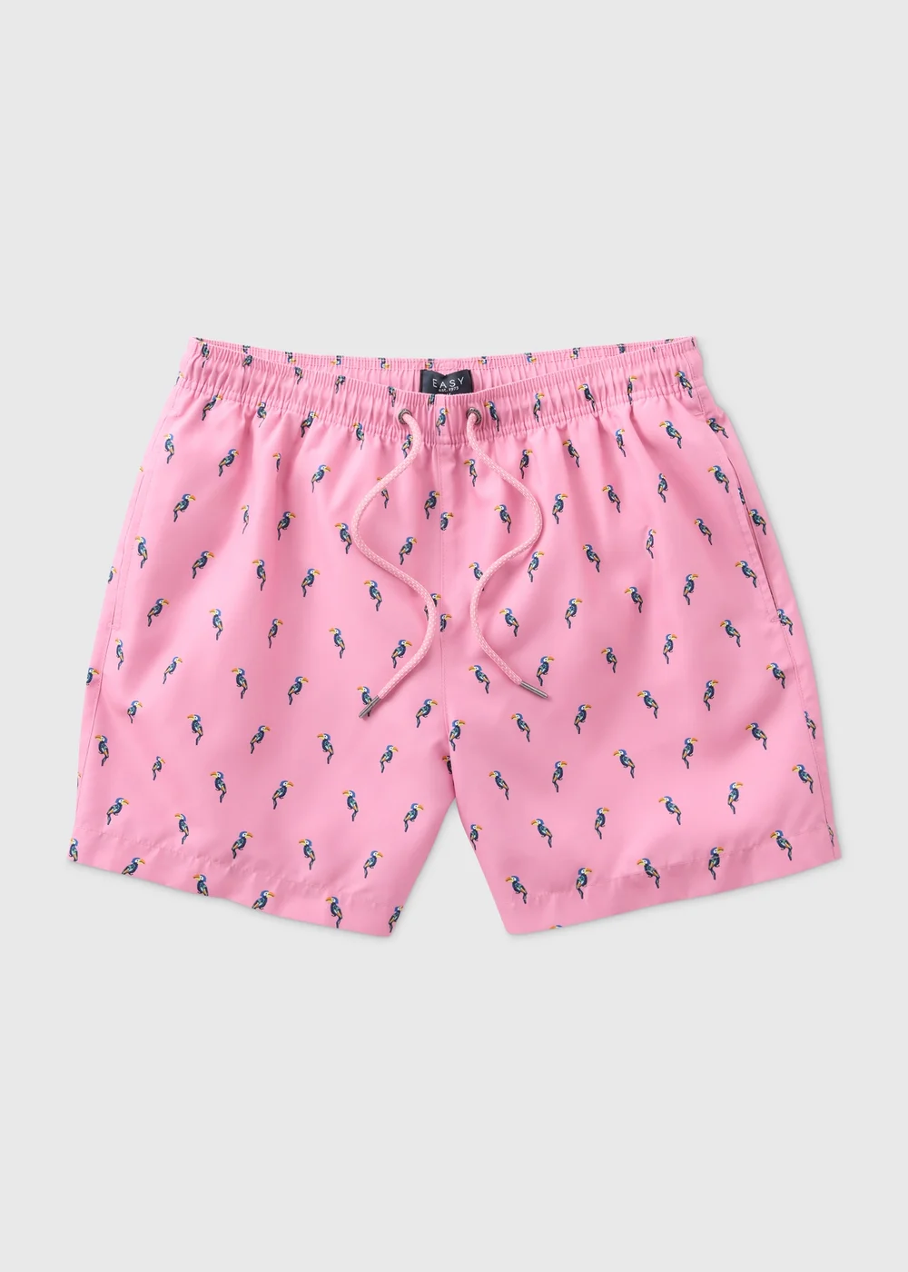 Pink Toucan Swim Shorts - Small Image 4