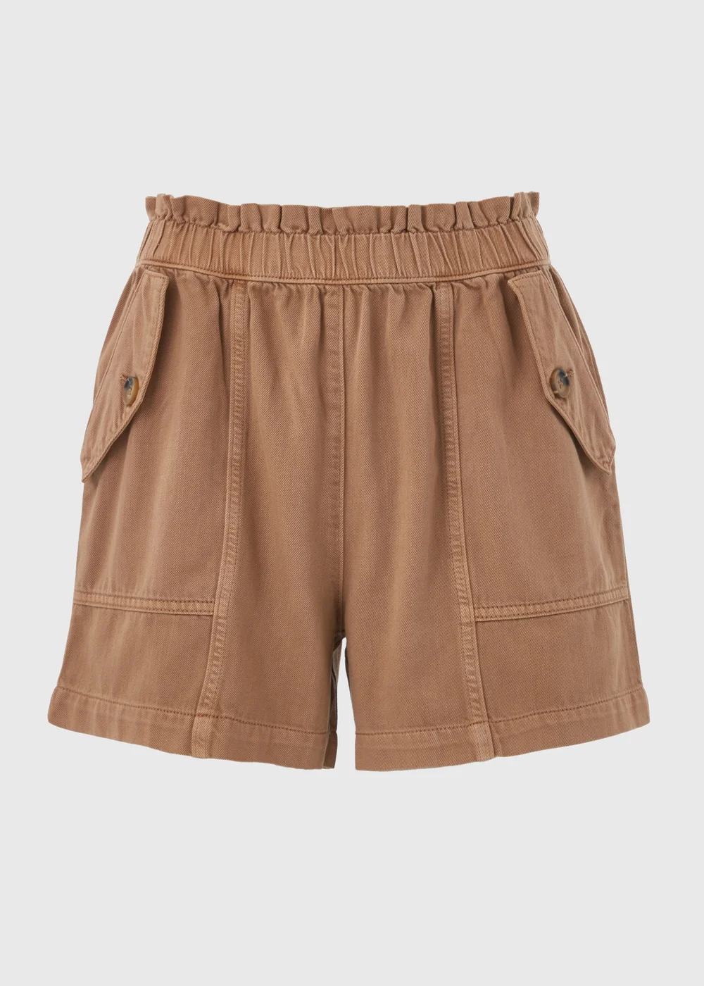 Brown Paperbag Shorts - 8 Image 5