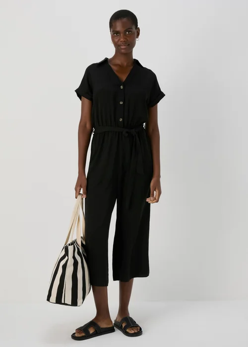Black Utility Jumpsuit - 8 Image 4