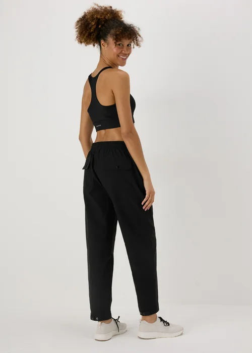 Souluxe Black Active Sports Trousers - 8 Image 2