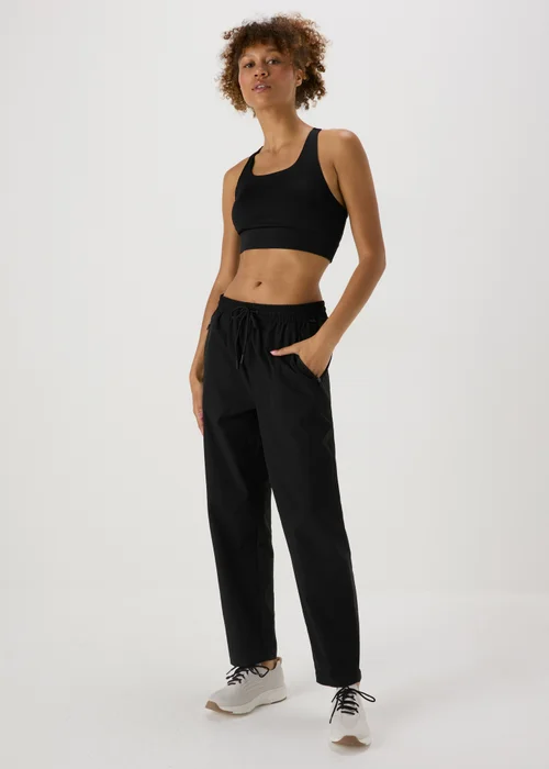 Souluxe Black Active Sports Trousers - 8 Image 1