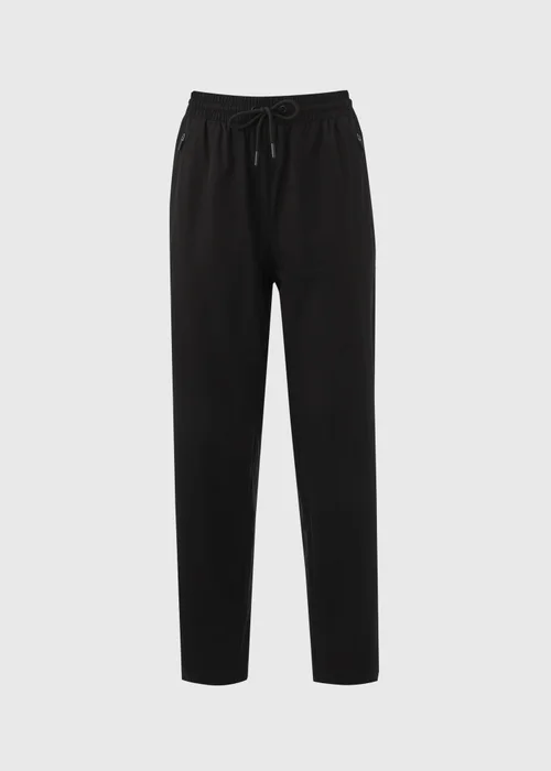 Souluxe Black Active Sports Trousers - 8 Image 5