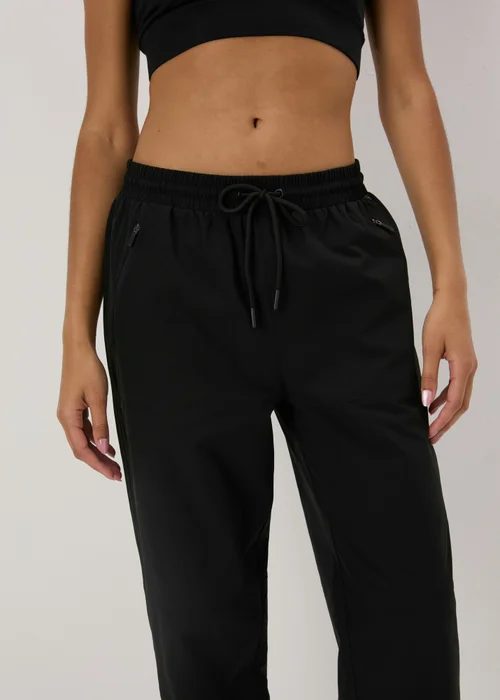 Souluxe Black Active Sports Trousers - 8 Image 3