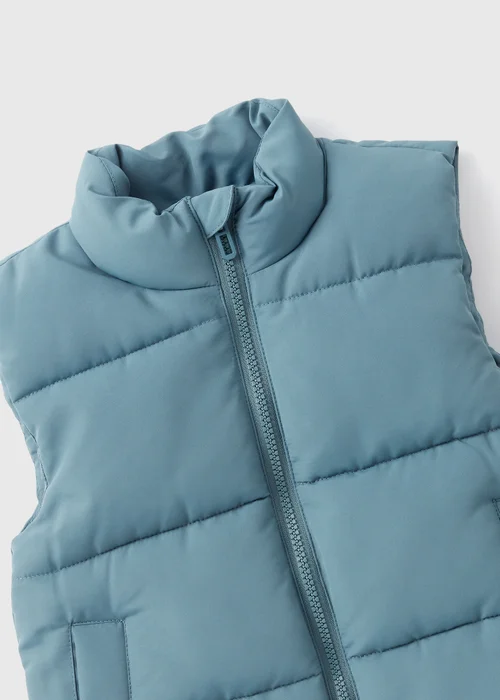 Boys Blue Padded Gilet (1-7yrs) - 1-1.5 Yrs Image 2