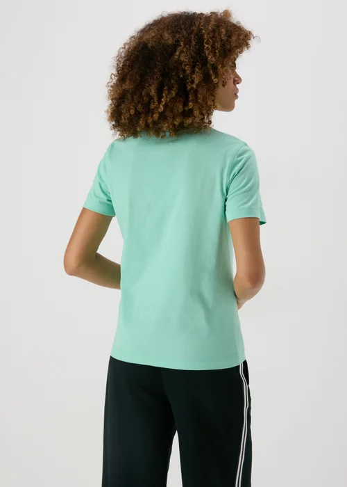Green Plain Short Sleeve T-Shirt - Size 8 Image 2
