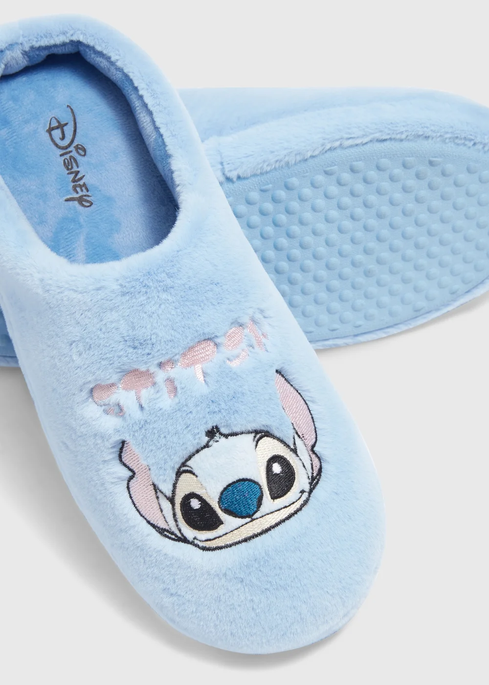Disney Stitch Blue Slippers - Small Image 2
