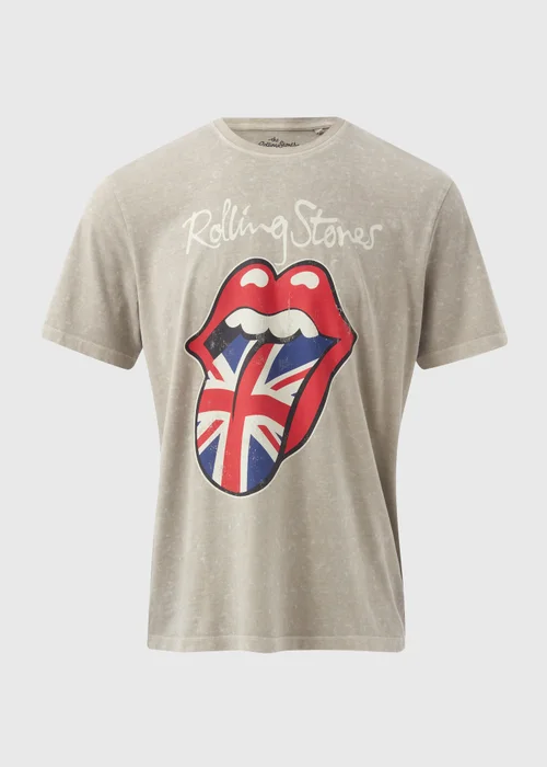 Rolling Stones Beige T-Shirt - S Image 5