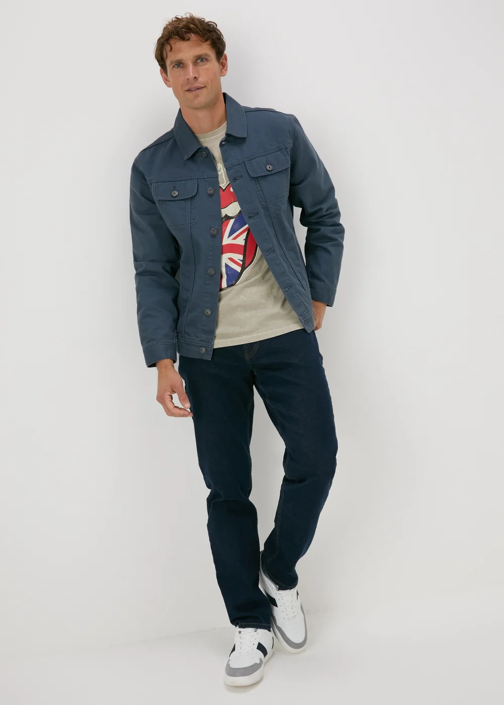 Rolling Stones Beige T-Shirt - S Image 4