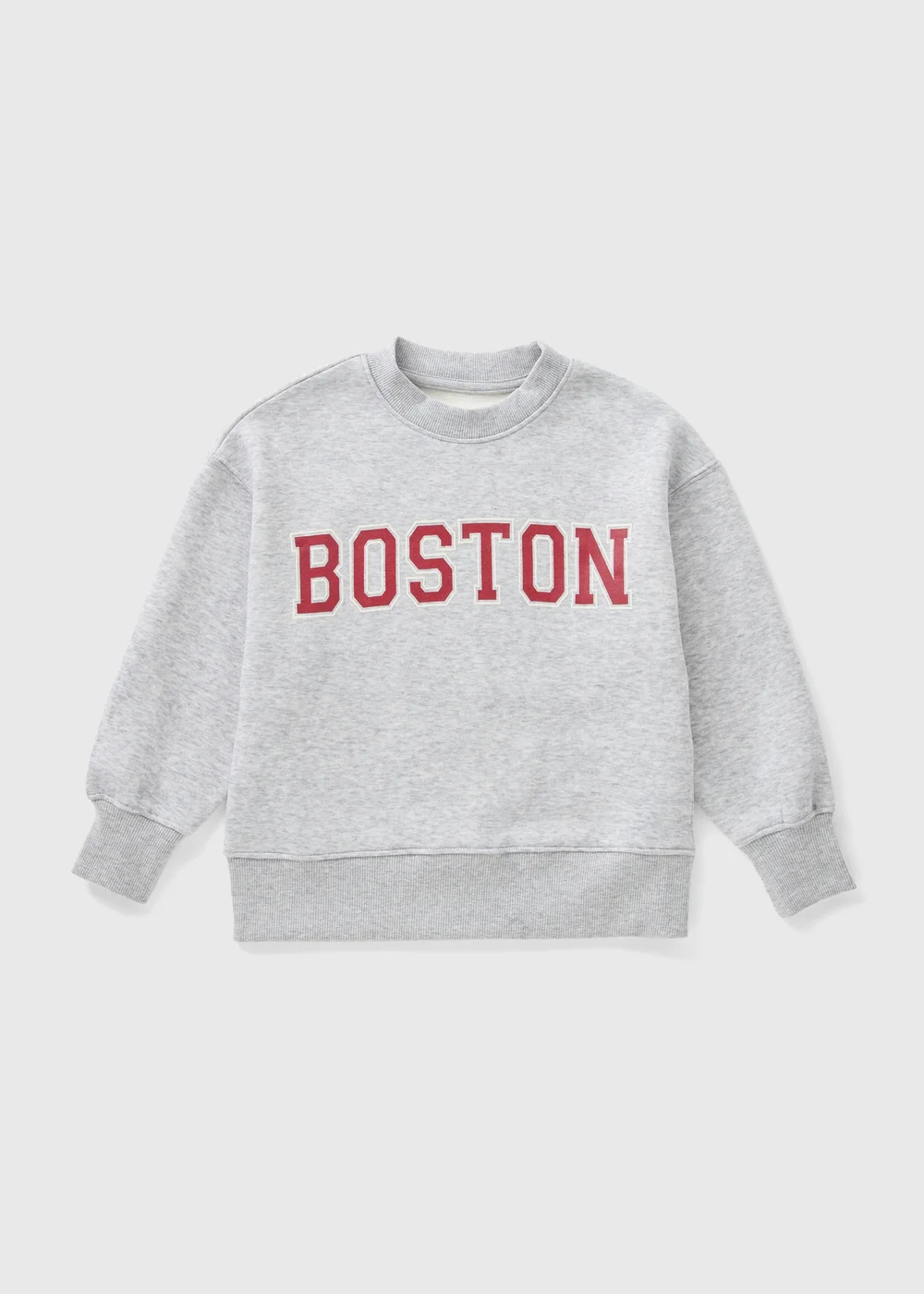 Girls Grey Boston Sweatshirt (7-15yrs) - 7 Yrs Image 1