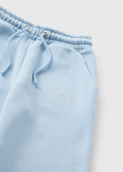 Girls Blue Slogan Jogging Bottoms (7-15yrs) - Age 7 Years Image 2