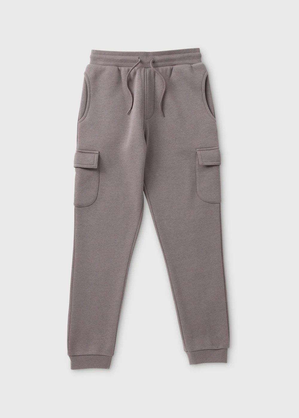Boys Charcoal Cargo Jogging Bottoms (7-15yrs) - 8 Yrs Image 1