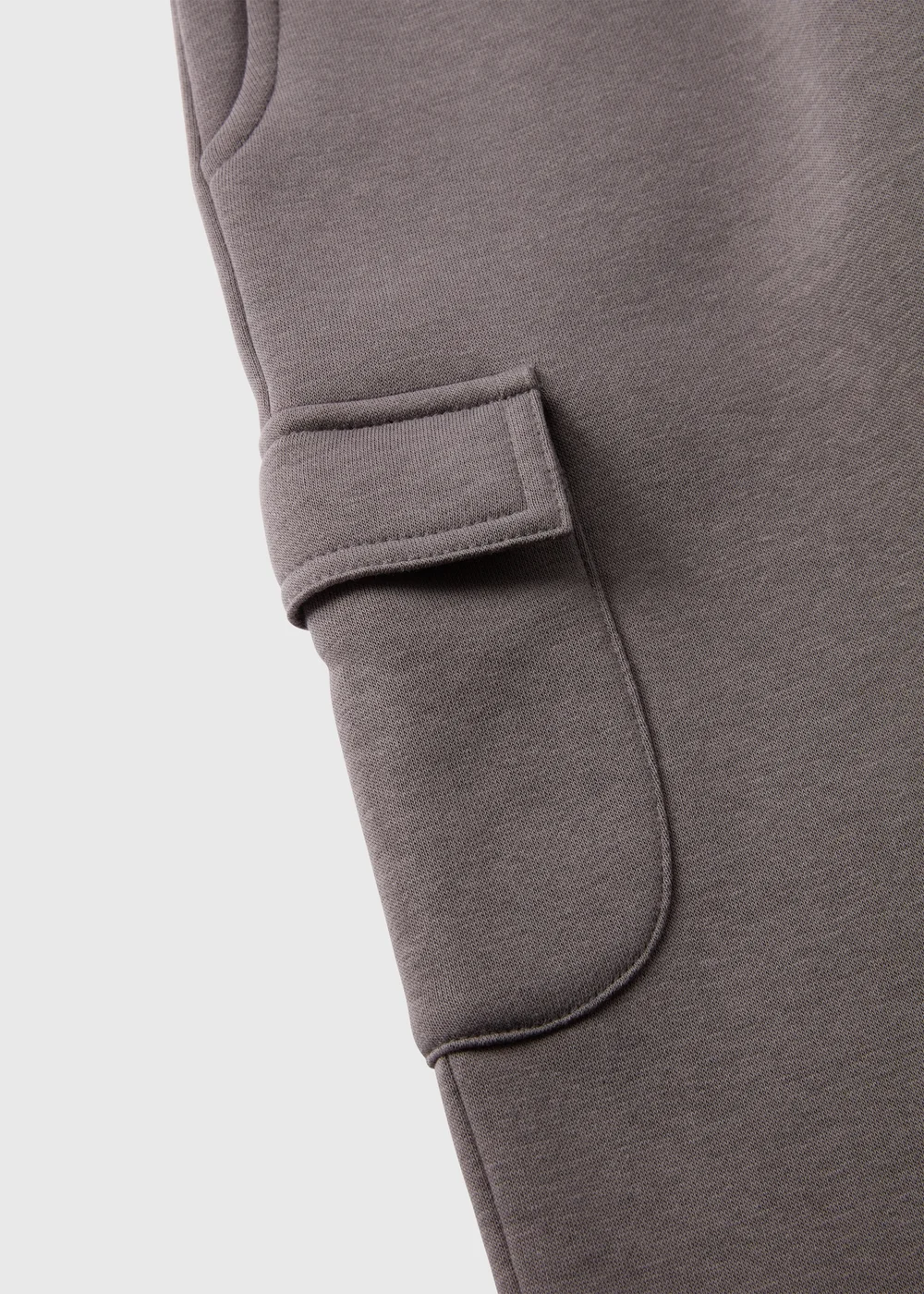 Boys Charcoal Cargo Jogging Bottoms (7-15yrs) - 8 Yrs Image 2